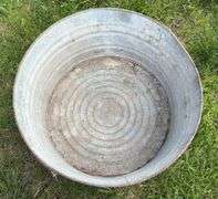 Galvanized Wash Tub