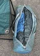 Bag Chairs and Tent