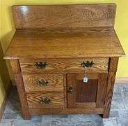 Oak Dry Sink
