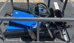 CFG Industrial SSECAG-Y Skid Loader Auger Attachment & Bits