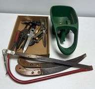 Hand-Held Spreader, Wood Saws, & Misc. Tools