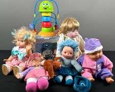 Bingo Cage Set, Dolls and Other Toys