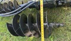 Mini Excavator Auger Attachment & Bits