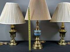 3 Brass Lamps