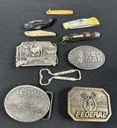 ‘Federal’, Coors’ and other Misc Belt Buckles