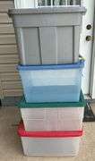 Rubbermaid and Other Storage Containers