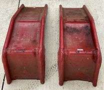 Pair of Metal Car Ramps