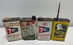Wolf’s Head Oil, 7C’s Oil, & Sulflo Tins