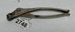 Vintage Aviation Sheet Metal Pliers