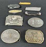 ‘Federal’, Coors’ and other Misc Belt Buckles