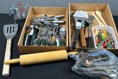 Silverware and Miscellaneous Baking Utensils