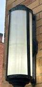 Art Deco Exterior Cylinder Lighting