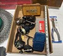 Fishing Tackle Organizers & Contents, & Assorted Fishing Gear