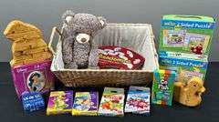 Sesame Street Puzzles, Teddy Bear & Wooden Ducks