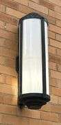 Art Deco Exterior Cylinder Lighting