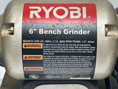 Ryobi 6” Bench Grinder