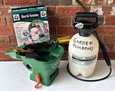Scotts HandyGreen Broadcast Spreader & Other Gardening Tools