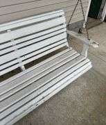 Wooden Bench Swing