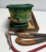 Hand-Held Spreader, Wood Saws, & Misc. Tools