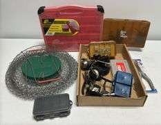 Fishing Tackle Organizers & Contents, & Assorted Fishing Gear