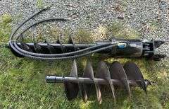 Mini Excavator Auger Attachment & Bits