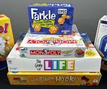 Farkle, Heads Up, Pie Face & Other Games