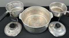 2 Magnalite 1 QT. Saucepans & 5 QT. QHC Pot *Without Lid*