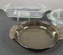 Anchor Ovenware Glass Cassarole Dishes & Bread Dishes