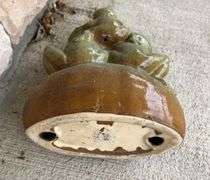 Frog Welcome Porch Ornament