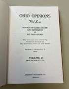 Ohio Opinions 3rd. Series Volumes 1-24
