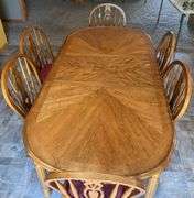 Oak Dining Table & Chairs