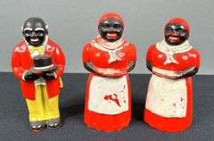 Aunt Jemima Salt & Pepper Shakers and Syrup Container