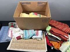 Miscellaneous Kitchen Rags, Table Runners, Kitchen Towels, Etc.