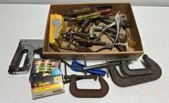Stapler Gun, Staples, Pliers, & Misc. Tools