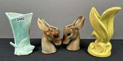 4 McCoy Flower Vases