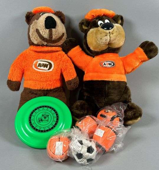 A & W Root Beer Stuffed Bears & Balls image