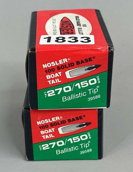 Nosler 270 Cal 150 Grain Boat Tail Ballistic Tip (200 Count) image