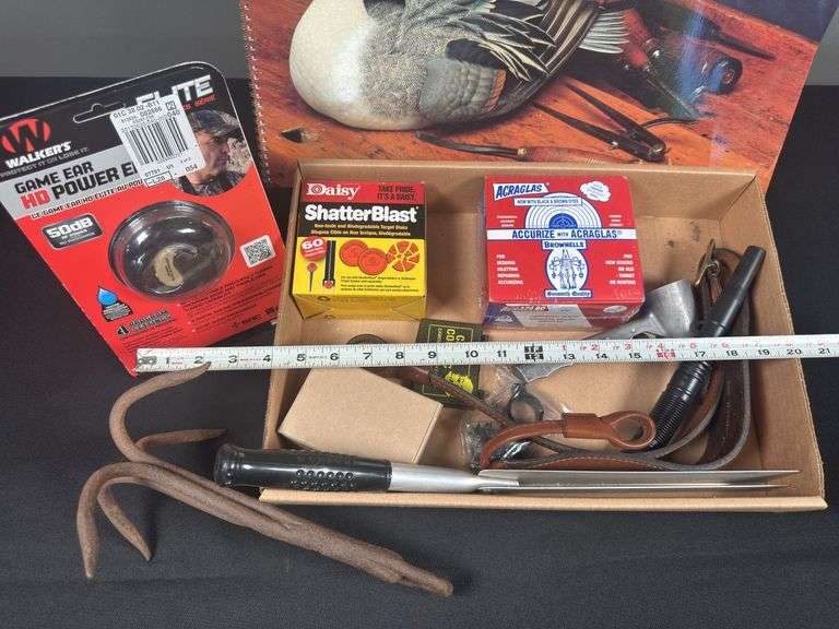 Duck Decoy Patterns, Daisy Targets, & Misc Hunting Items