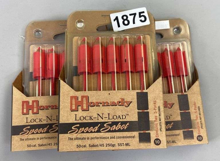Hornady 50 Cal 250 Grain Lock-N-Load Muzzleloading Bullets (30 Count) image