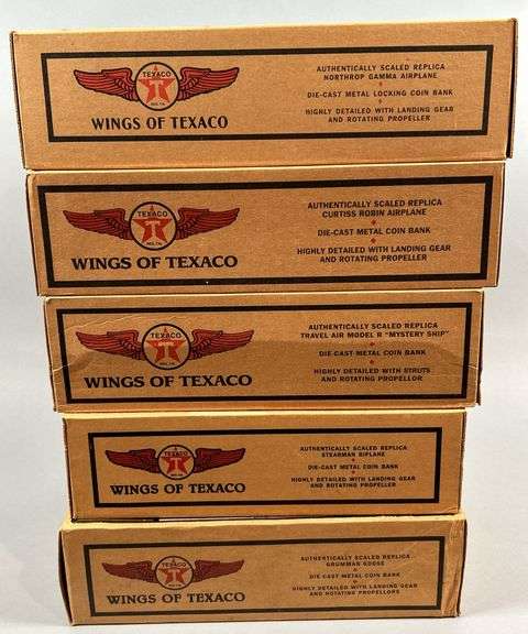 Wings of Texaco Planes