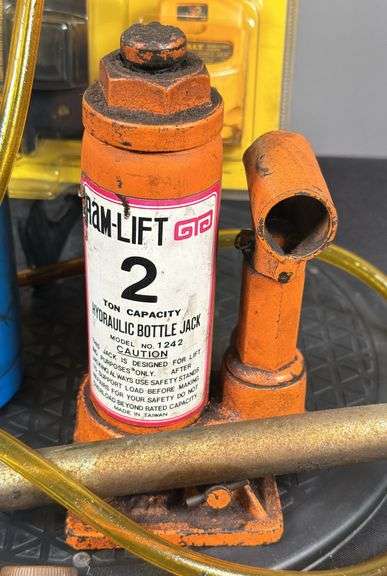 Propane Torch, 2 Ton Bottle Jack, & Dewalt Miter Saw Laser System