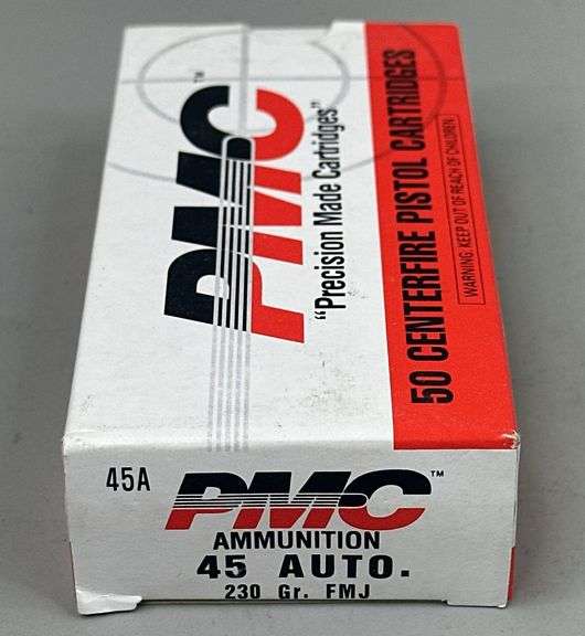 PMC Ammunition 45 Auto. 230 Gr. FMJ (50 Rounds) image