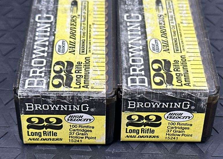 Browning .22 Long Rifle (2 Boxes)