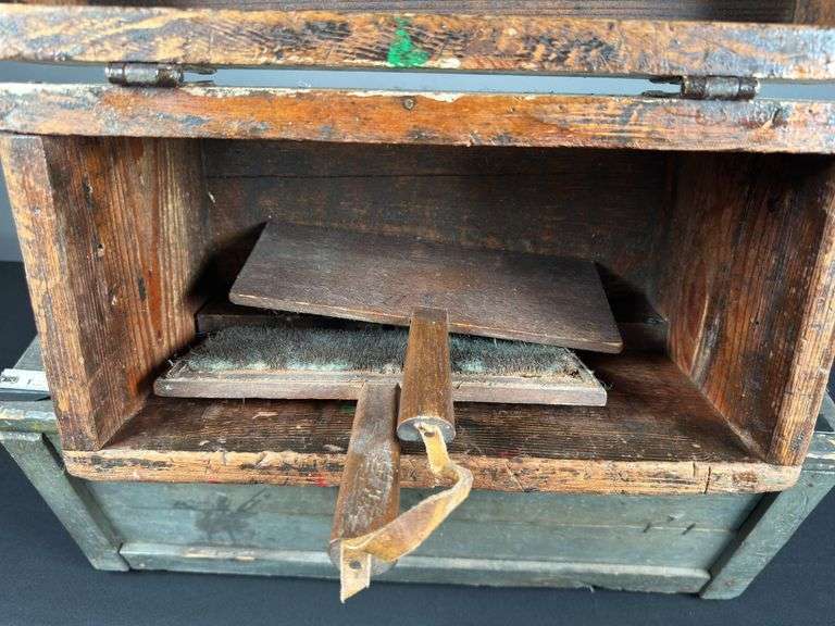 Pair of Wooden Tool Boxes