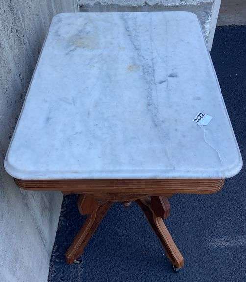 Victorian Marble Top Table