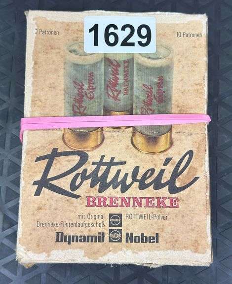 16 Gauge 2 3/4” Rottweil Rifled Slugs