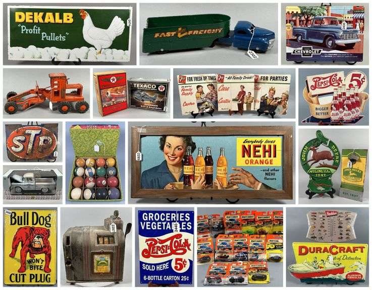 Main Street Memories: Classic Advertising & Toy Collection Auction