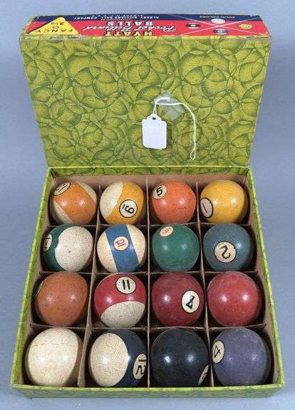 Antique Hyatt Pool Balls image
