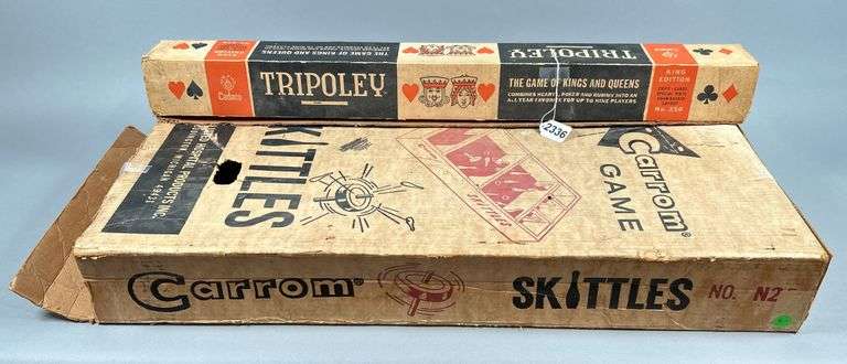 Vintage Tripoly & Skittles Games image