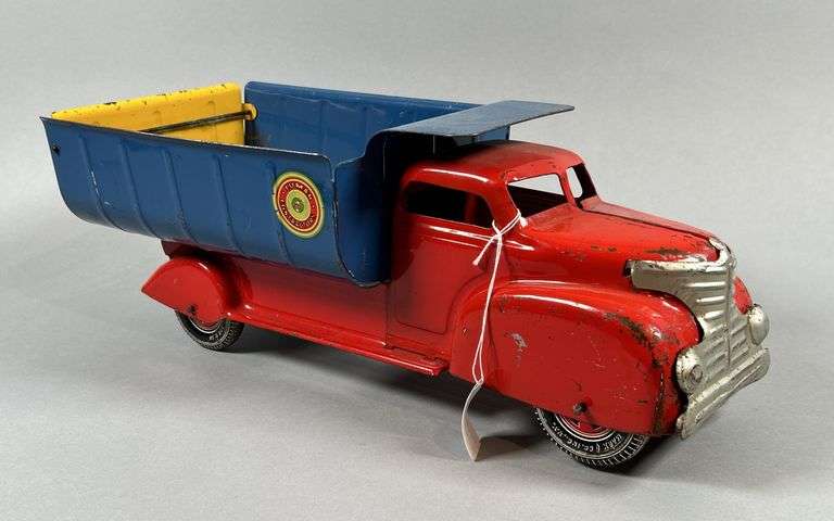 Vintage Metal Dump Truck image